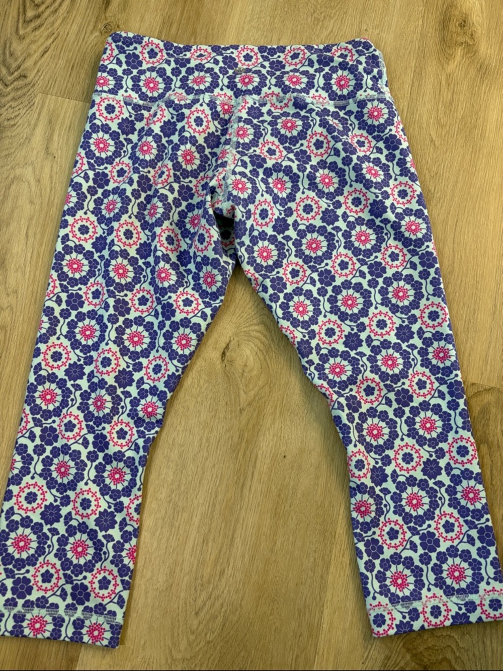 Lululemon Wunder Under Crop (V2) Twiggy Power Purple Size 8 workout gym - Picture 6 of 8